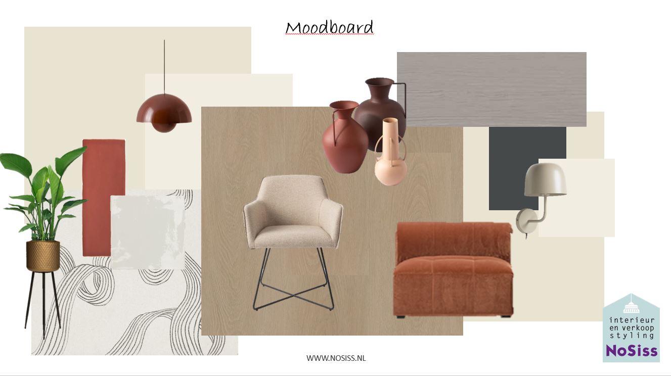 NoSis Interieurstyling Moodboard verbouwing schuur