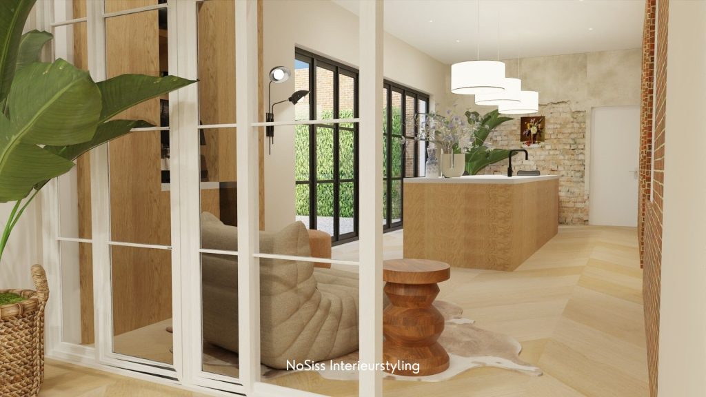 NoSiss Interieurstyling 3D sfeerimpressie